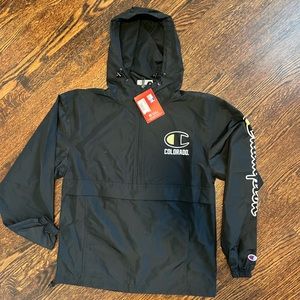 NWT CU Boulder windbreaker
